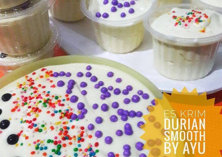 Es Krim Durian Smooth