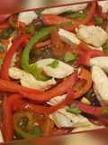Pollo e peperoni