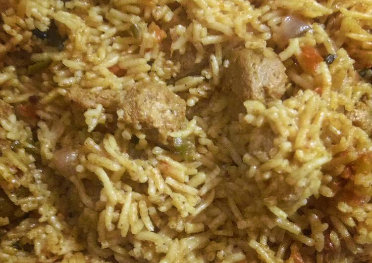 Easy Soya Pulao