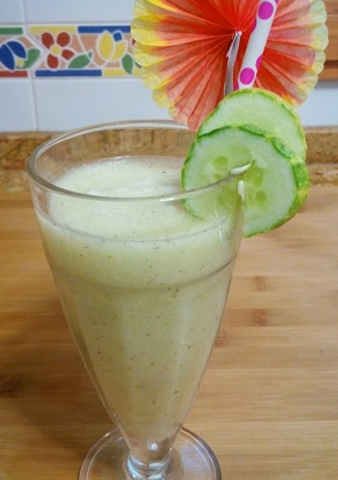 Una foto de Zumo refrescante de melón