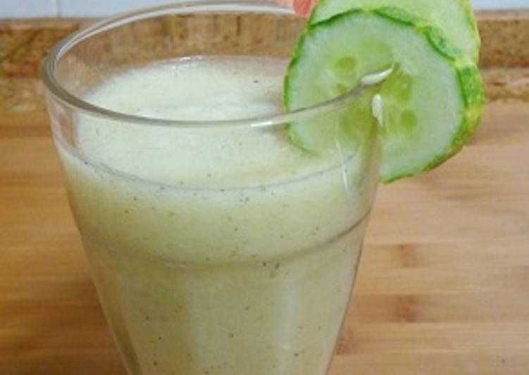 Zumo refrescante de melón