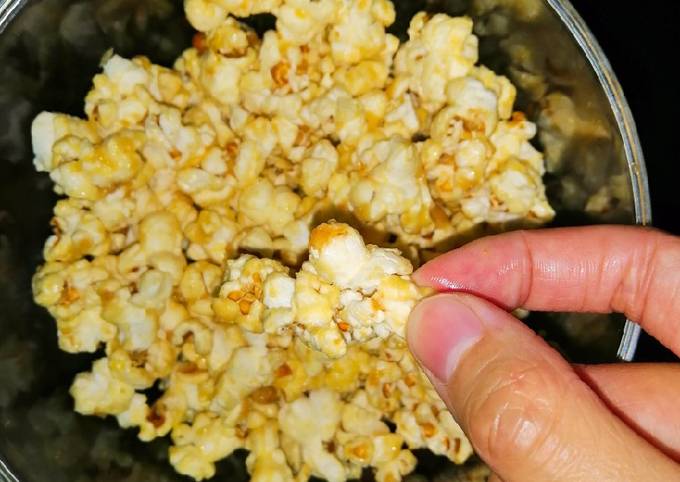 Cara membuat popcorn aneka rasa