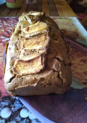 Une photo de Cake pommes farine de sarrasin