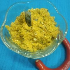 A picture of Pumpkin peel chutney.