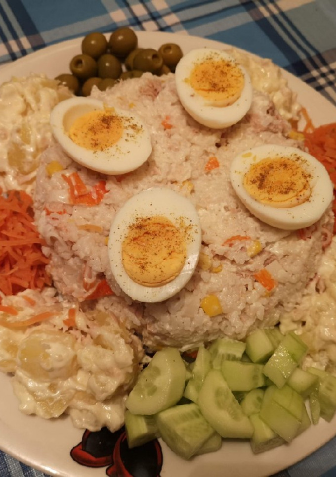 Una foto de Ensalada