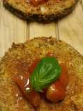 Eggplant Bruschetta Bites