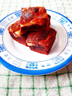 Foto resep Red Velvet Brownies