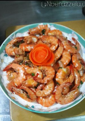Foto resep Tumis udang ala Taiwan