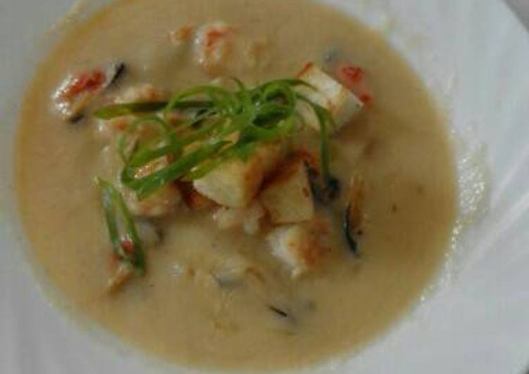 Easiest Way to Prepare Ultimate Seafood Bisque