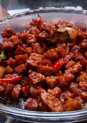 Foto resep Tempe orek pedas manis