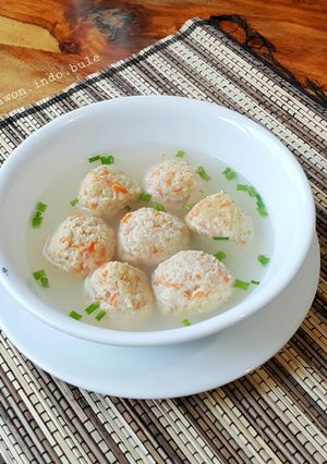 Foto resep Oatmeal Chicken Meatball (Bakso Ayam-Oatmeal)