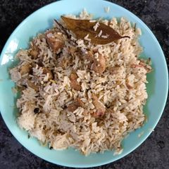 Maldives mutton biriyani A picture of Maldives mutton biriyani.