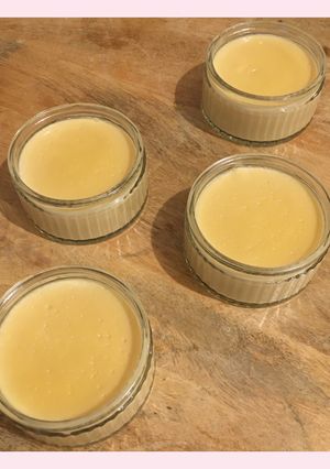 Une photo de Crème à la vanille