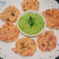 Crispy Sabudana Vada A picture of Crispy Sabudana Vada.