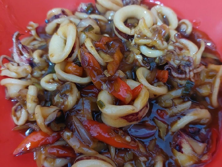 Cara Gampang Membikin Resep Cumi saus tiram yang Menggugah Selera Anti Ribet, Menggugah Selera