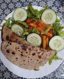 Rapiditas con pollo y ensalada!