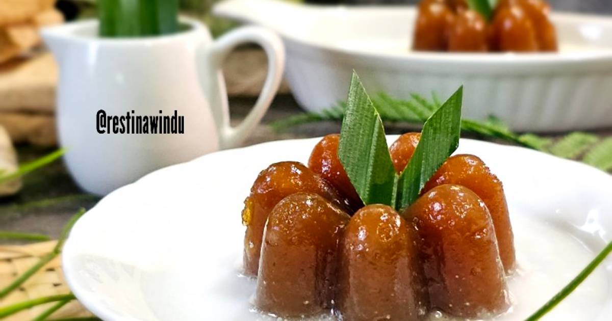 Resep Bubur Sagu Ambon Cetak Kuah Santan Favorit Bunda