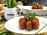 Bubur Sagu Ambon Cetak Kuah Santan
