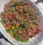Easy Way Make Salad Musim Semi Mustard Farro which So Delicious