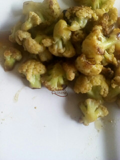 A picture of Saute cauliflower.