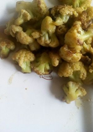 A picture of Saute cauliflower.