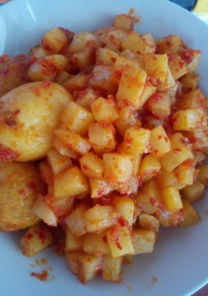 Foto resep Balado Kentang Telor