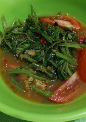 Foto resep Tumis kangkung terasi
