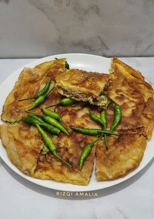 Foto resep Martabak Telur Smoked Beef