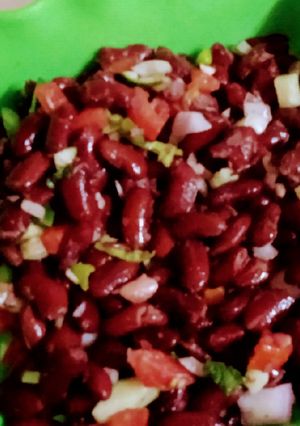 A picture of Spicy Red Beans Salad.