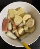 Trái cây trộn lúc thèm ăn vặt (eat clean+ giảm cân)