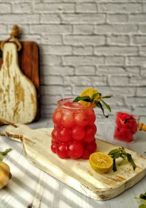عکسی از دستور لیموناد هندوانه🍉🍹🍋🍺