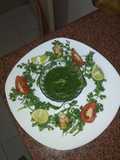 Cilantro and Tomato Chutney