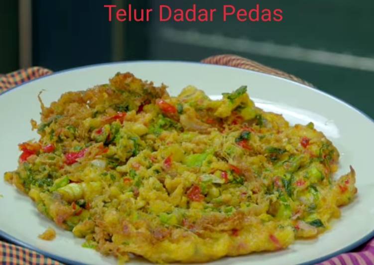 29. Telur dadar pedas