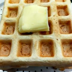 Eggless Waffle A picture of Eggless Waffle.