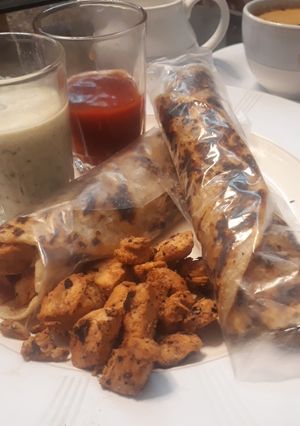 A picture of Chicken roll.