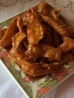 Una foto de Tortas fritas con Miel