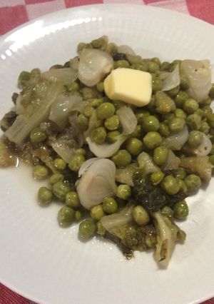 Une photo de Petits pois à la Française