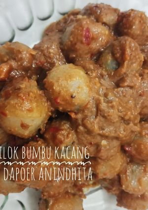 Foto resep Cilok pedas bumbu kacang Endes