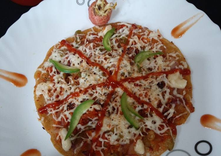 Easiest Way to Prepare Perfect Healthy Pizza
