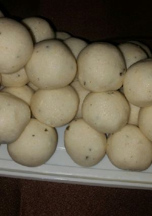 Una foto de Bolitas de queso (Pasalo frito)