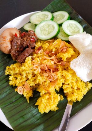 Foto resep Nasi Kuning Bandung