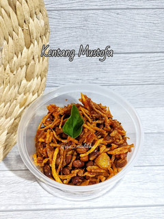 Foto resep Kering Kentang Mustofa Renyah Tahan Lama