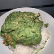 Pollo con salsa de espinaca 🍽
