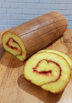 Foto resep Bolu Gulung Labu Kuning