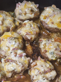 Una foto de Champiñones rellenos