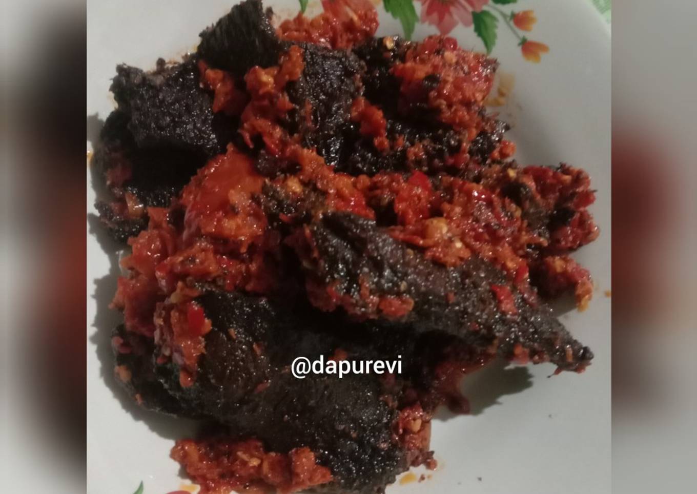Dendeng sapi kering