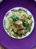 Mezze Maniche al Pesto e Nocciole