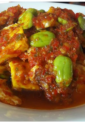 Foto resep Sambal goreng telur + pete