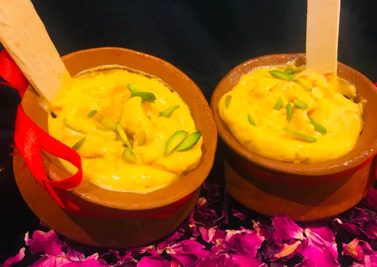 Simple Way to Make Any-night-of-the-week Mango Kulfi