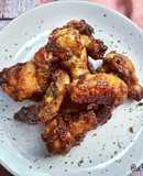 #10 Crispy Garlic Honey Teriyaki Chicken Wings